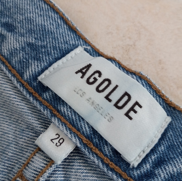 Agolde Cherie High Rise Straight Merit Wash 29 - Picture 7 of 15